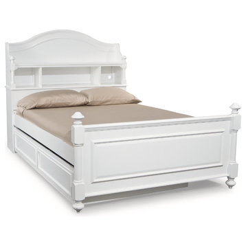 Daphne Bookcase Bed, Full, Dual Function Twin Trundle