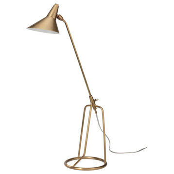 Coyne Brass Tri-Pod Table Lamp