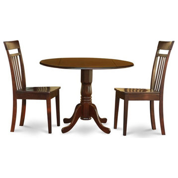 Atlin Designs Dining Table & Ladder Back Chairs in Mahogany