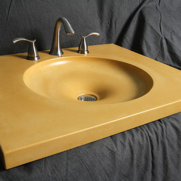 Concrete Bathroom Sinks
