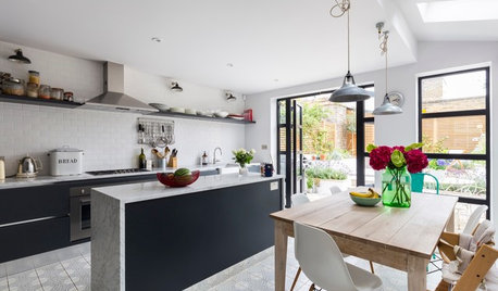 Houzzbesuch: Viktorianisches Reihenhaus mit mediterraner Terrasse