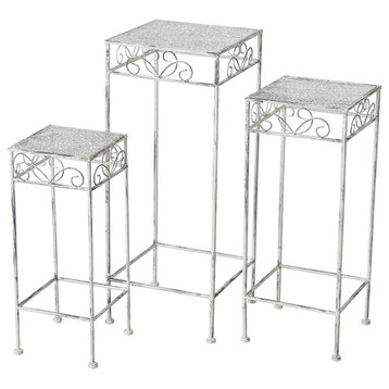 Farmers 3 Piece Plant Stand Square Tables