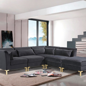 Chic Home Girardi Sectional Sofa - Black