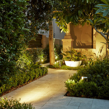 Walkways Paving and Front Yard Upgrade in Sherman Oaks CA