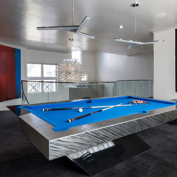 Contemporary Pool Table / Bar