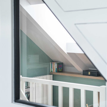 Une chambre parentale sous les combles