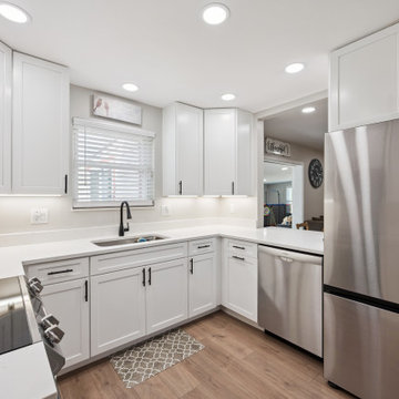Comfy Family Kitchen, with Pass-through Serving Window