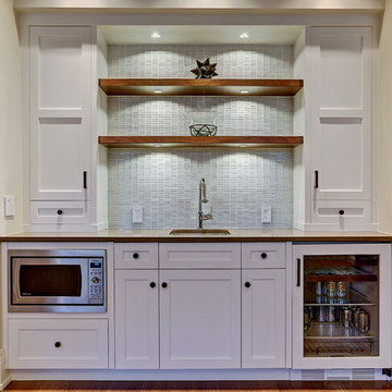 Basement wet bar