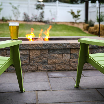 A Cold Beverage by the Fire Pit