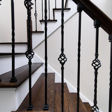 Breathtaking Staircase: Refinishing Job in Wilmette, IL