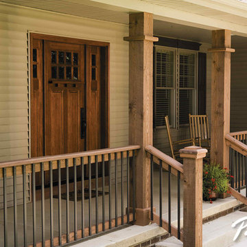 Pella® Architect Series® Craftsman Collection® wood entry door