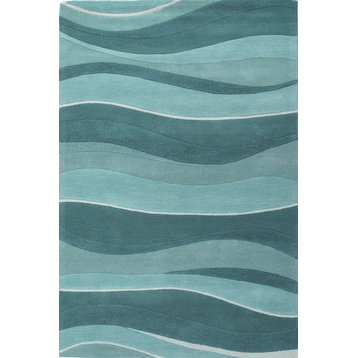 Eternity 1053 Ocean Landscapes Rug, 5'x8'