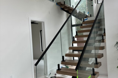 Inspiration for a staircase remodel in Miami