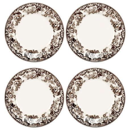 Spode Delamere 8 Inch Salad Plates, Set of 4