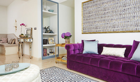 Houzz Tour: This Starter Home Gets The Right Mix of Cosy and Glam