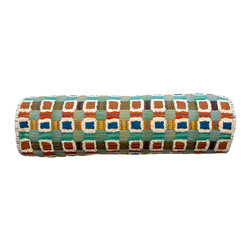 Rubik Carnival Neck Roll - Bed Pillows
