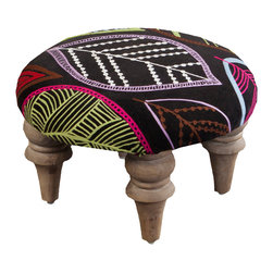Surya Furniture- (FL-1031) - Footstools And Ottomans