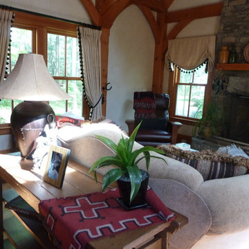Southwest meets Northeast! - Custom Drapes, London Shades, Blankets, Pillows, Up