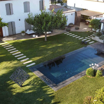 Aménagement paysager haut de gamme à Aix-en-Provence : le jardin « MoMA »