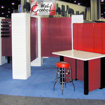 Wall Control Pegboard Booth for Garage Tool Storage