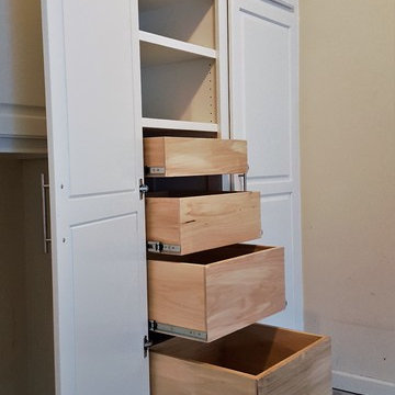 Garage Cabinets with Fridge
