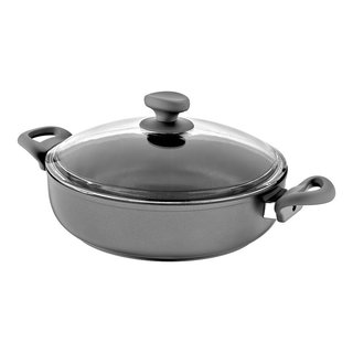 Saflon Titanium Nonstick 11-Inch Fry Pan, 4mm Forged Aluminum with PFOA  Free Scratch-Resistant Coating from England, Dishwasher Safe