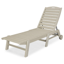 Transitional Outdoor Chaise Lounges by POLYWOOD