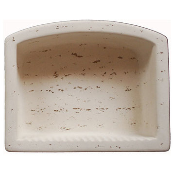 Cast Stone Oval Recess, Ivory