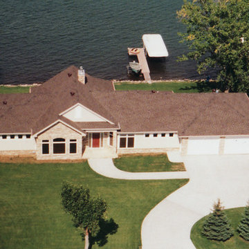Specialty Lake View Home--Top/Front View