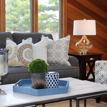 Transitional New Jersey Family Room
