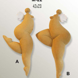 Ceramic Nude sculpture for table or fireplace - Products