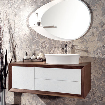 xury Contempora 47" Bathroom Vanity Cabinet Set Decorated, Single Sink