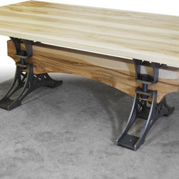White Ash Truss Dining Table - Dining Tables