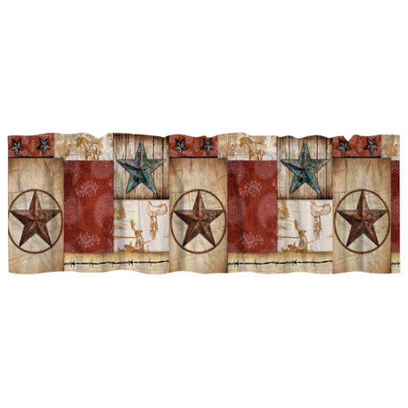 Rodeo Patch Window Valance