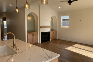 Inspiration for a living room remodel in Other