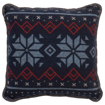 Nordic Blanket Stitched Pillow