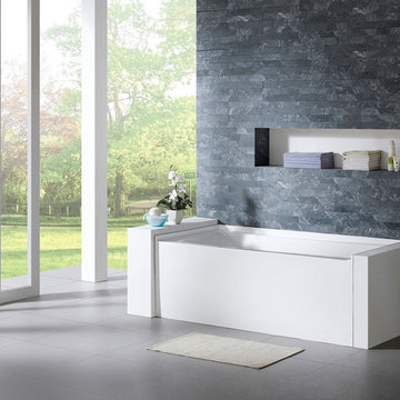 Delano Right Drain Alcove Bathtub