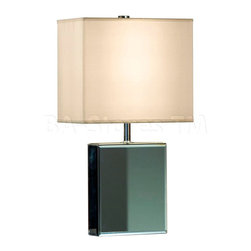 Hepburn Table Lamp with White Shade - Table Lamps