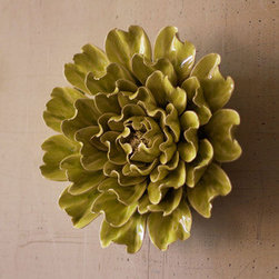 Wall in Bloom Accent in Lime Green - Home Decor