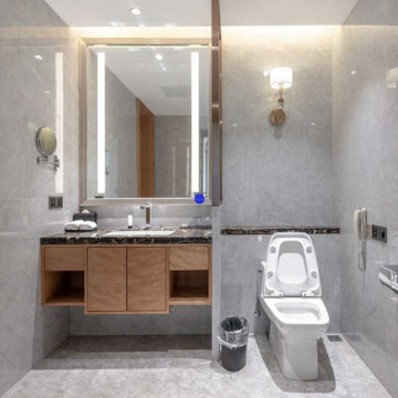 Monochromatic Scandinavian Living decor