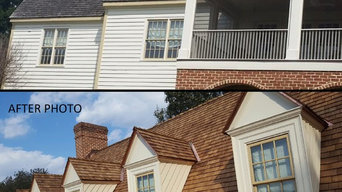 Cedar shake roof in Port Tobacco