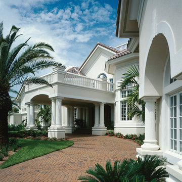 Sater Design Collection's 6921 "Milano" Home Plan