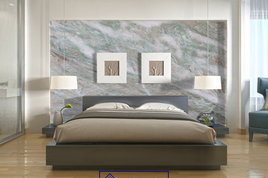 Bedroom photo in Houston