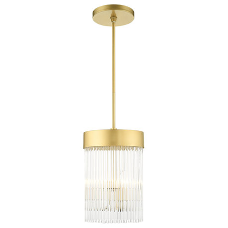 Livex Lighting Norwich 3 Light Soft Gold Chandelier