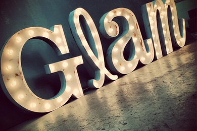 Glam Marquee Letters