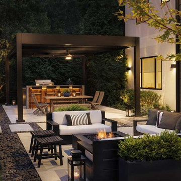 Azenco R-BLADE™ – Bioclimatic Luxury Pergola