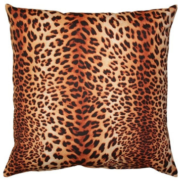 Pillow Decor - Kitsui Leopard Throw Pillow 20x20