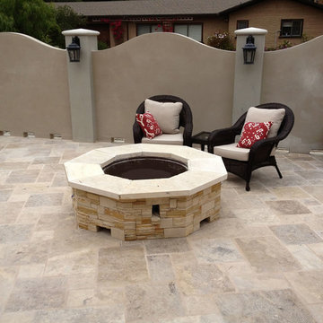 Recent Custom Build Gas Fire Pit Completed by Fine's Gas