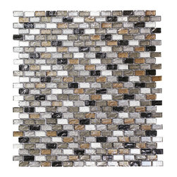 Glass Zinc - Mosaic Tile