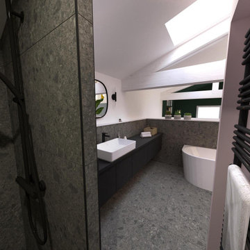 Aménagement de combles en suite parentale CL.